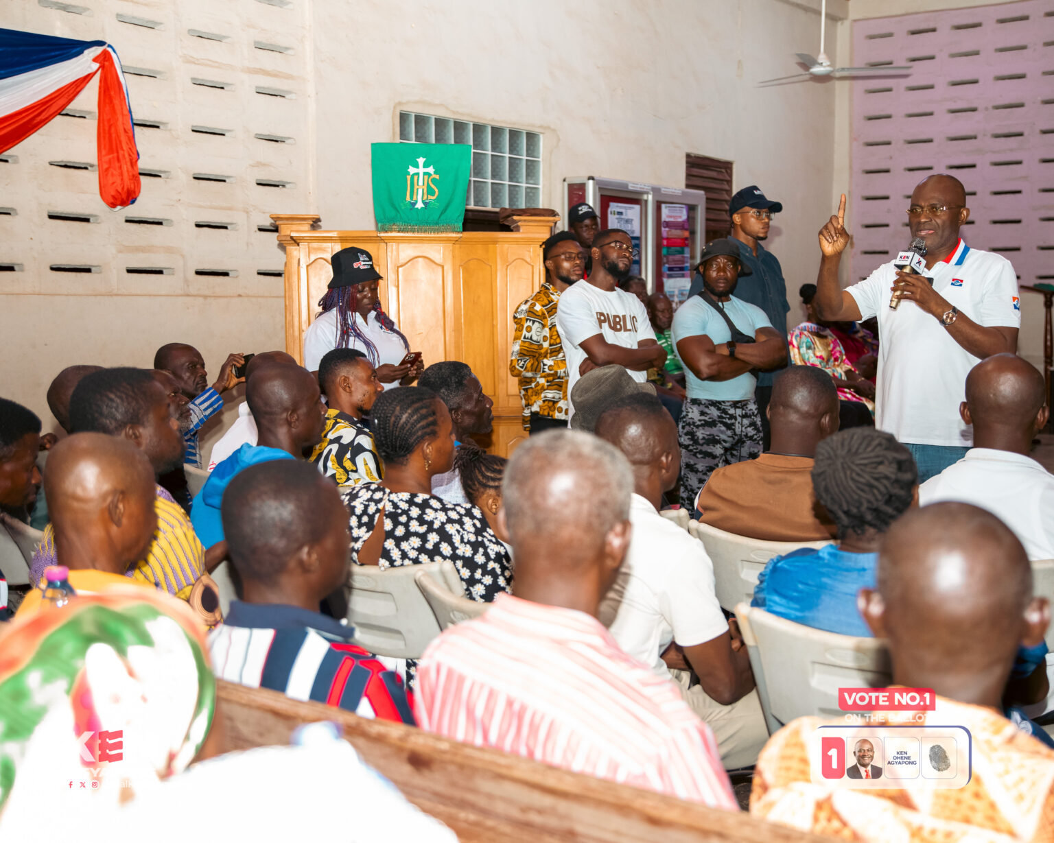 Ken Ohene Agyapong Fires Back: “If They Push Me, I will Give Them a Showdown”